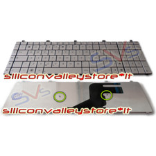 Tastiera ITALIANA Argento per Notebook ASUS N55 N55S N55SF N55SL N75 N75SF N75SL