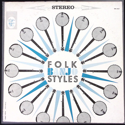 FOLK BANJO STYLES ERIC WEISSBERG TOM PALEY ART ROSENBAUM & MORE  LP 157-82W