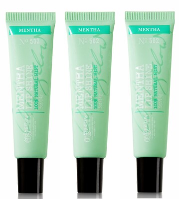 Bath & Body Works C.O. Bigelow MENTHA LIP TINT Gloss 100% Natural Mint ~ 3
