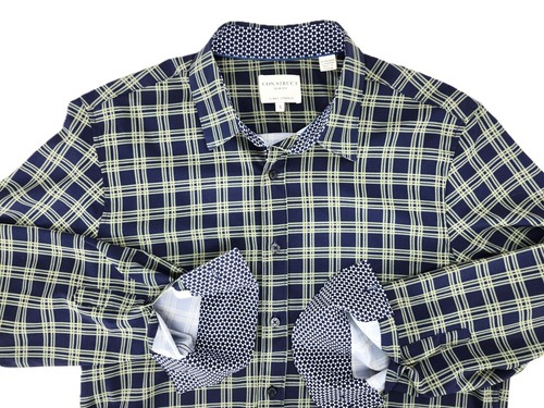 Construct leichtes kariertes Herrenhemd, Slim Fit, 4-Wege-Stretch, Gr. L - Bild 5 von 9