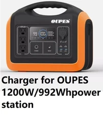 🔥AC Adapter charger For OUPES 1200W/992Wh portable power station