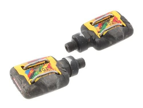 TIME ATAC Carbon World Champion Mountain Bike Clipless Pedals + Covers 2 Bolt