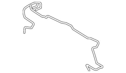 Tubo de conector para Land Rover (N/P LR122994)