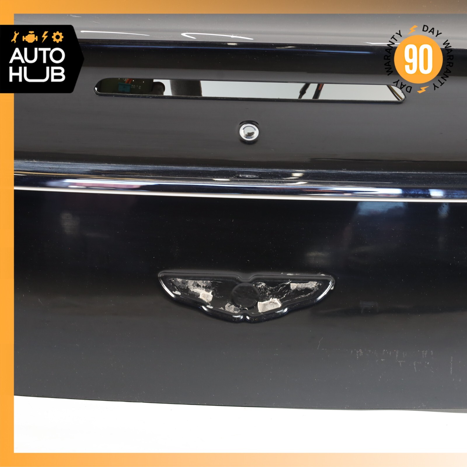 10-19 Aston Martin Rapide Trunk Lid Liftgate Tailgate Hatch Shell Black OEM 11k