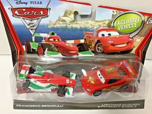 cars 2 lightning mcqueen and francesco bernoulli