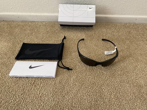 Nike Men's Black EV0 595 Skylon Sport Sunglasses Nike Max Optics® Lenses w/Box - Picture 1 of 10