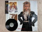 DAVID BOWIE Labyrinth OST LP Original 1986 POSTER Obi INSERT Japan COMPLETE NM!!