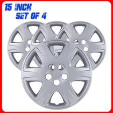 15" New Set of 4 Wheel Cover Hubcap Replacement For 2005-2008 Toyota Corolla
