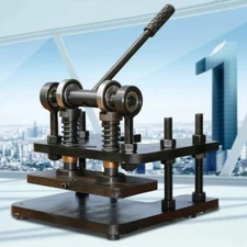 Manual Leather Die Cutting Machine Hand Pressing Cutter Embossing Mold Tools