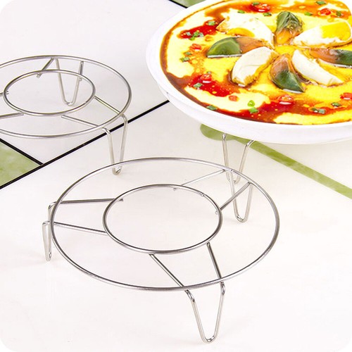 Soporte de estante para vapor de tres patas para utensilios de cocina estante para cocinar al vapor - Imagen 2 de 6