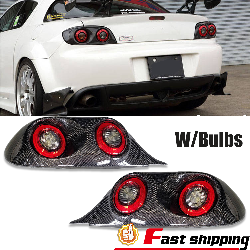 2002-2011 Mazda RX8 SE3P LED Rear Tail Light Carbon Fiber Brake