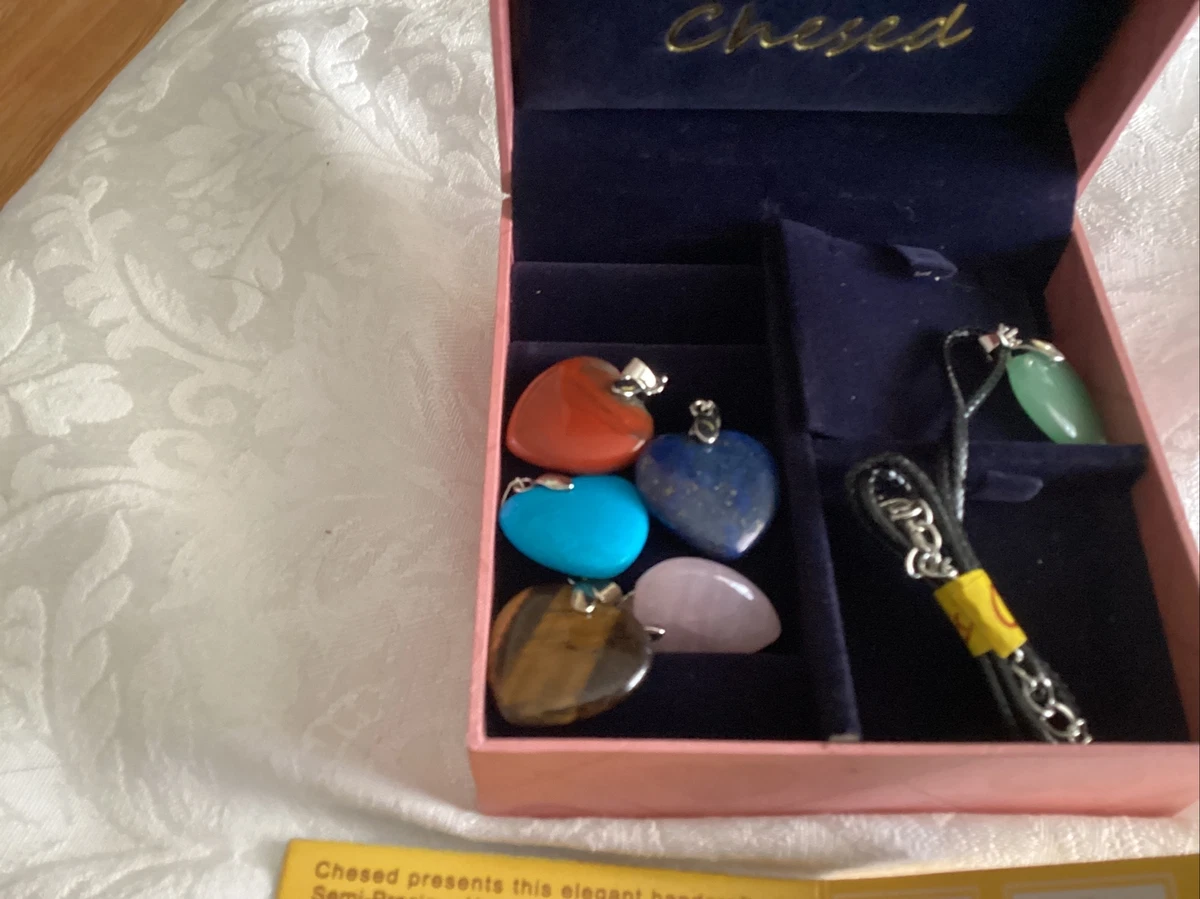 Chesed Semi Precious Stone Collection Makes Different Necklaces New