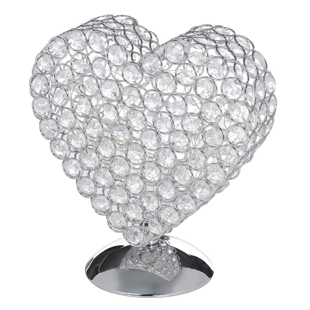 Crystal bead led 2024 white floor lamp