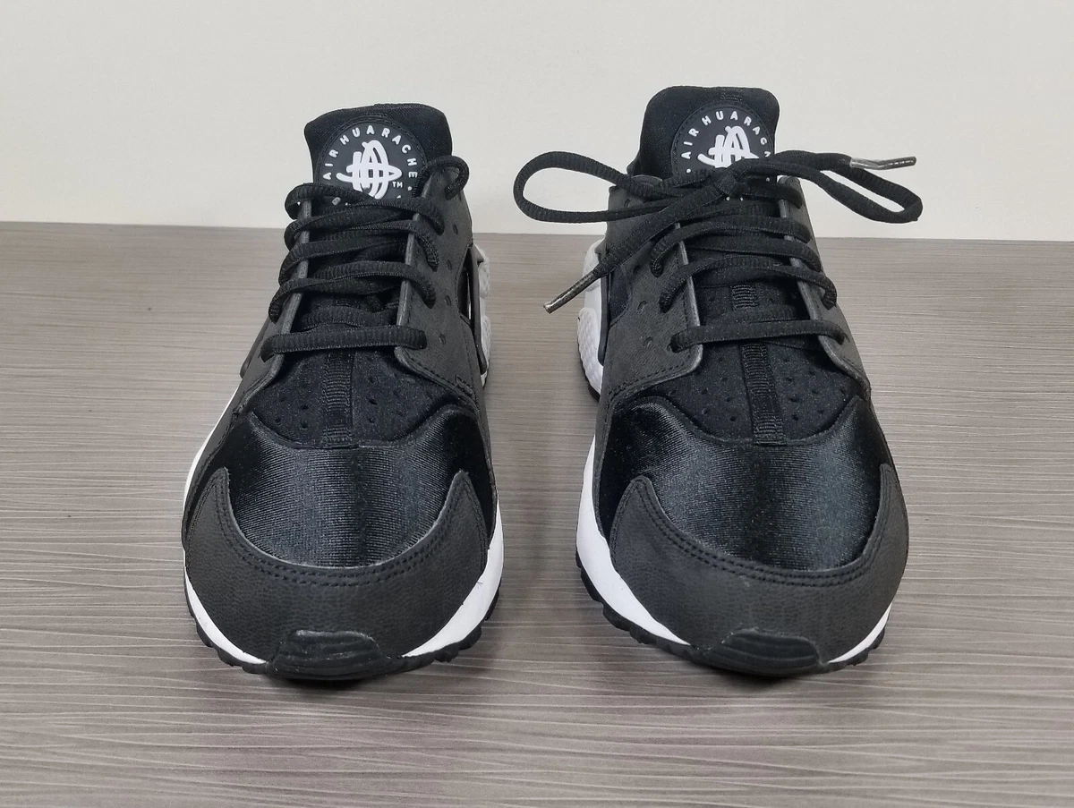 Nike, Shoes, Womens Nike Air Huarache Athletic Shoes Black White Size 5  63483506