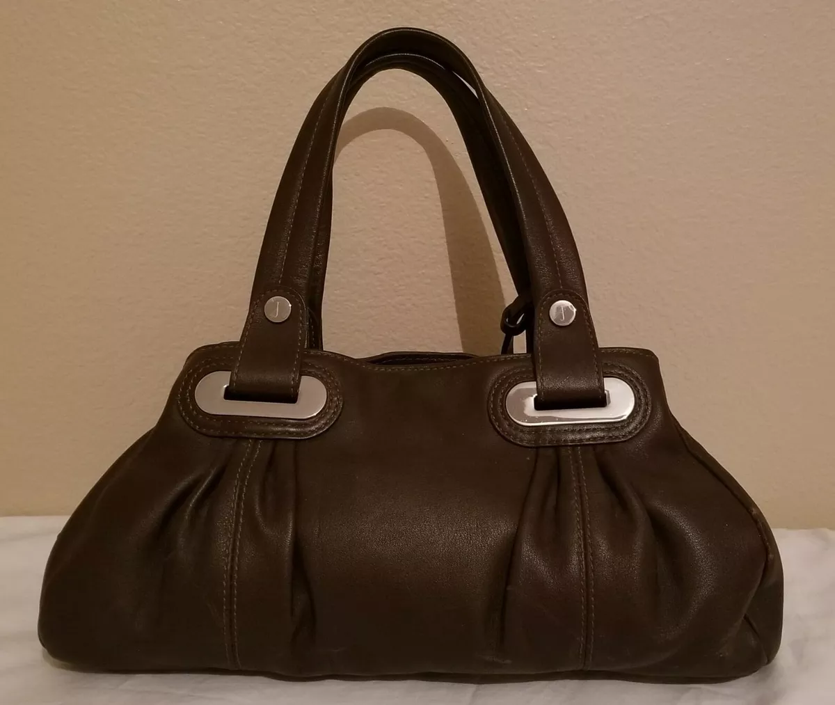 Jasper Conran Designers at Debenhams London Leather Purse Handbag Brown