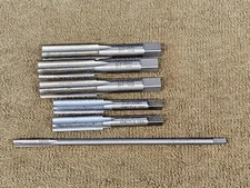 6 Medco Tap 1/2-28 7/16-28 1/4-20 HSGH  Straight 4 Flute Plug Tapered Machinist