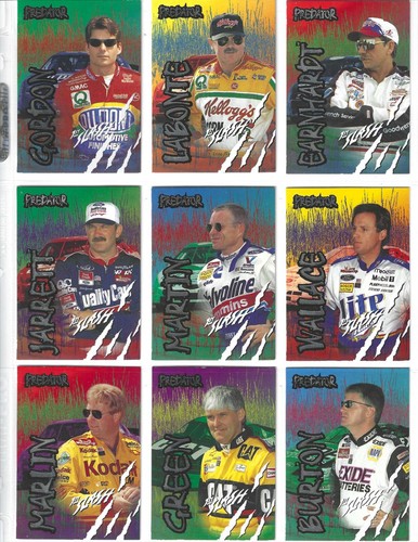 1997 Predator 1ST SLASH PARALLEL #62 Johnny Benson--ONE CARD ONLY! - Picture 6 of 7