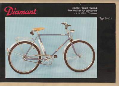 DDR Prospekt Fahrrad Diamant 1 Seite | eBay.de
