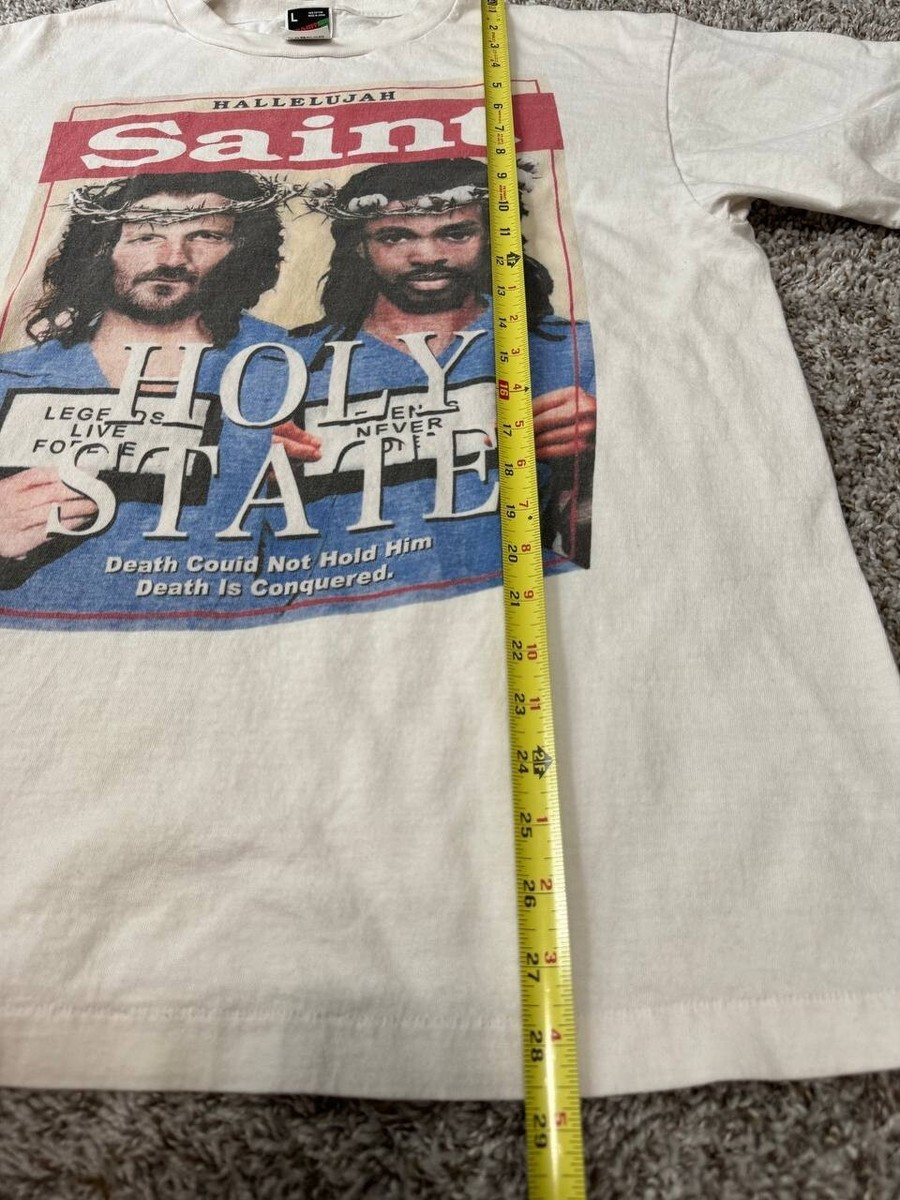 Saint Michael x Denim Tears Holy State Tee White Size L | eBay Saint Michael x Denim Tears Holy State Tee White Size L | eBay