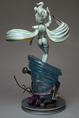 ボウエンデザイン　ストーム　ミュージアムスタチュー　x-men　marvel Statue Storm - X-Men 97 - Art Scale 1/10 - Iron Studios