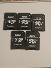 LOT OF 5 Micro SD Card Adapters Mitas