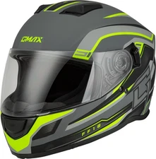 GMAX FF-18 Drift Helmets Lg Gray F1181336