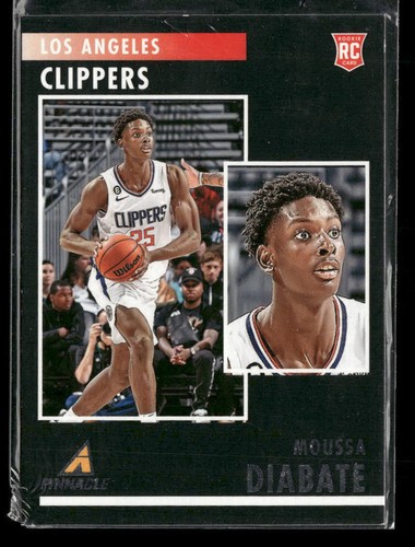 2022-23 Panini Chronicles #92 Moussa Diabate Los Angeles Clippers Rookie - Picture 1 of 2