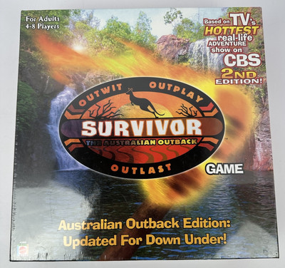 Survivor The Australian Outback Board Game 2nd Edition Updated NEW Sealed