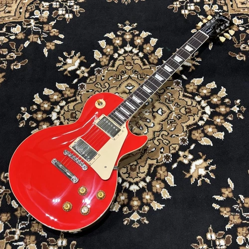 Gibson Les Paul Standard 50s Plain Top Cardinal Red Electric Guitar Les Paul Sta