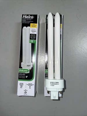 Halco 109092 CF26DD/E/835 26W 3500K Double Twin Tube CFL Bulb 4-Pin