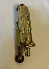 Vintage Harley-Davidson WWI Trench Lighter - Solid Brass - 1989 - Bar and Shield