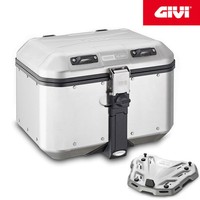 Koffer [Givi] Trekker 46LT + Platte Triumph Tiger Explorer 1200 2012 2013