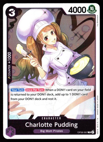 Two Legends #OP08-067 Charlotte Pudding (067) - Picture 1 of 2