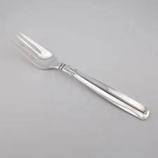 W&S Sorensen Lotus Sterling Silver Dinner Fork - 7 5/8" - No Monograms