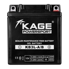Batterie GEL KAGE YB3L-A YB3L-B für Simson Star 50 80 Classic Baujahr 1996-2002