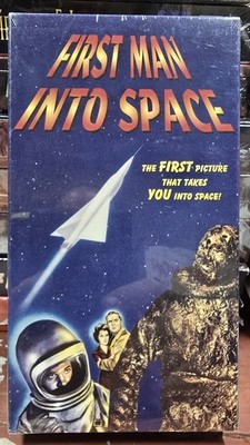 First Man Into Space 1958 Film 1995 VHS New Factory Sealed Black & White Horror 