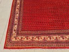Rare Hand Knotted Vintage Sultanabad Badam Gul Mir Wool Area Rug 10.5 x 7.0 Ft — photo 9