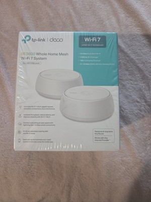 TP-Link Deco WB7200 Next-Generation AI-Driven Dual Band Wi-Fi 7 Home Mesh Router