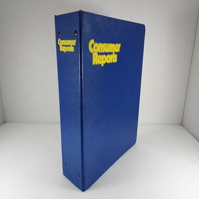 #ad Consumer Reports Magazine 1986 January November 11 Issues In Binder $19.99