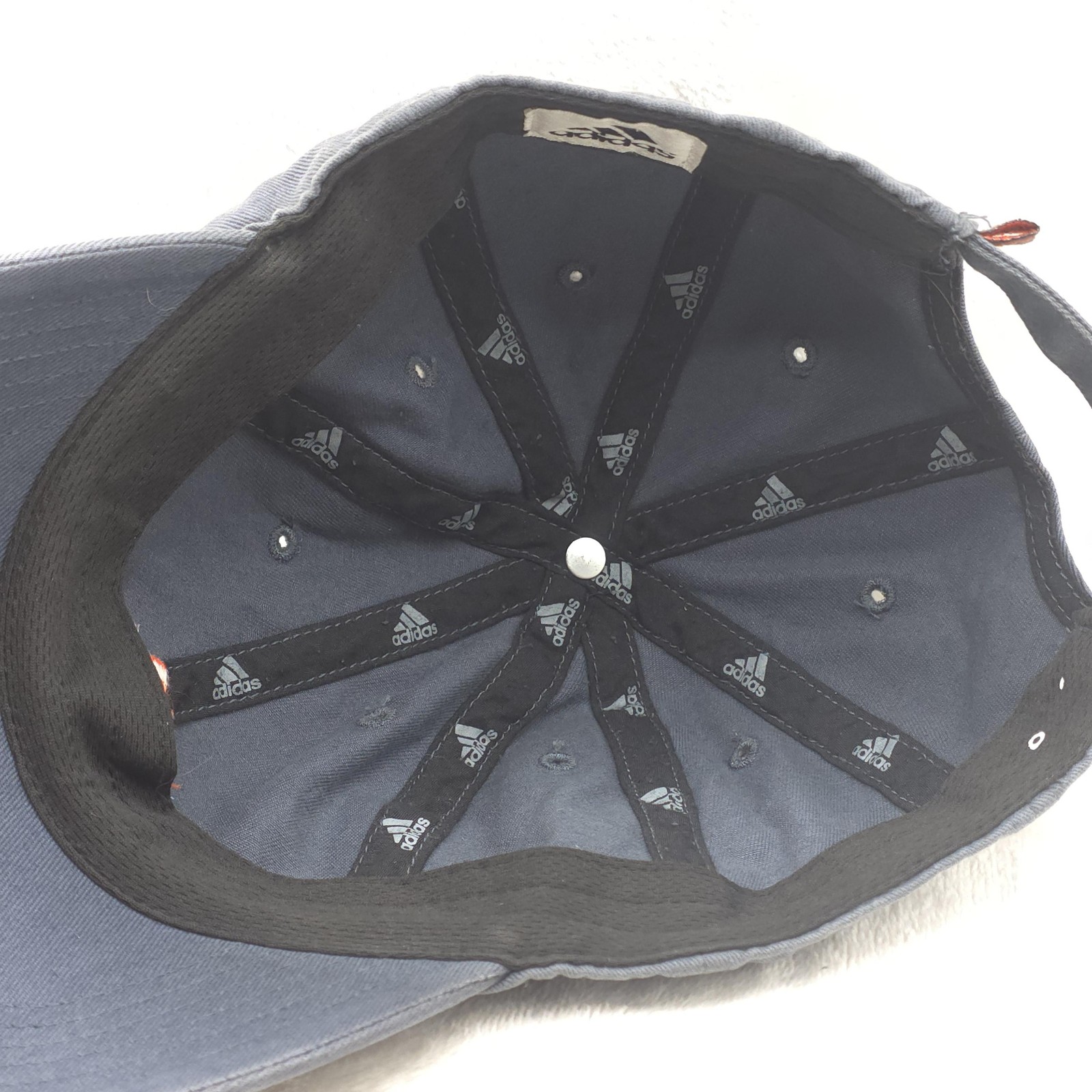 Adidas Hat Cap Strap Back Adjustable Gray Classic… - image 6