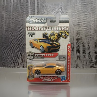 Hasbro Speed Stars Transformers BumbleBee Die-cast Car Camaro NEW 01 of 08, 2010