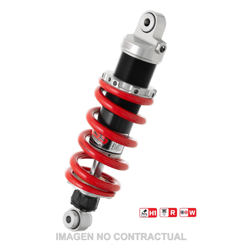 YSS Gas Top Line Rear Shock Benelli Leoncino 125 Motorcycle Parts