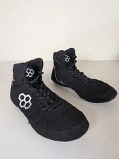 Rudis Colt 3.0 Black Wrestling Boxing Shoes Mens 9.5 RUDNC1006-BLKOUT Nice Black