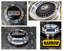 6pt Aluminum Center Hex Cap Narrow Conversion Kit Fits Bbs Rs Style 5
