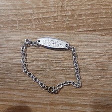 ID Armband Silber   Gliederarmband mit Gravur...