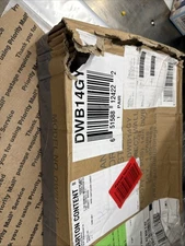 Quantum DWB14GY 14" Gray Epoxy Wire Shelf Cantilever Arm Wall Mount Bracket