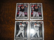 2026 BOWMAN CHROME BASEBALL MUNETAKA MURAKAMI & COLSON MONTGOMERY 4 ROOKIES