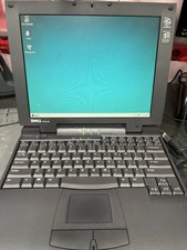 Retro Laptop DOS Windows 95 DELL latitude CP M233ST 233Mhz 32MB Vintage Works