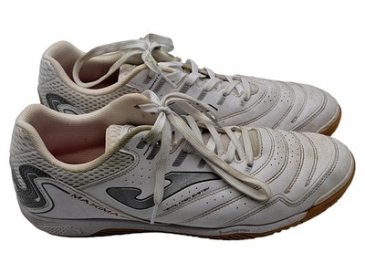 Joma Maxima Hallenschuhe Fußballschuhe Herren Weiß Gr. 44 Sportschuhe