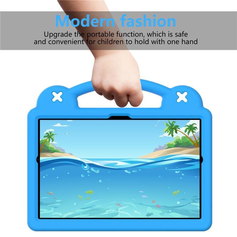 Custodia Antiurto Per Bambini Per Nokia T20 10.4 (2021): EVA+PC, Con Maniglia E Tracolla (rossa).